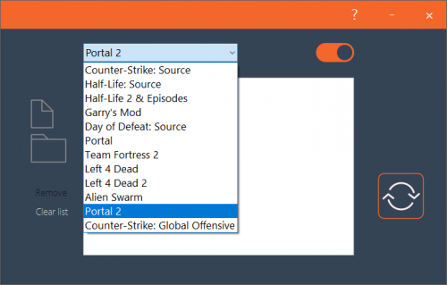 Sparc version selection.png